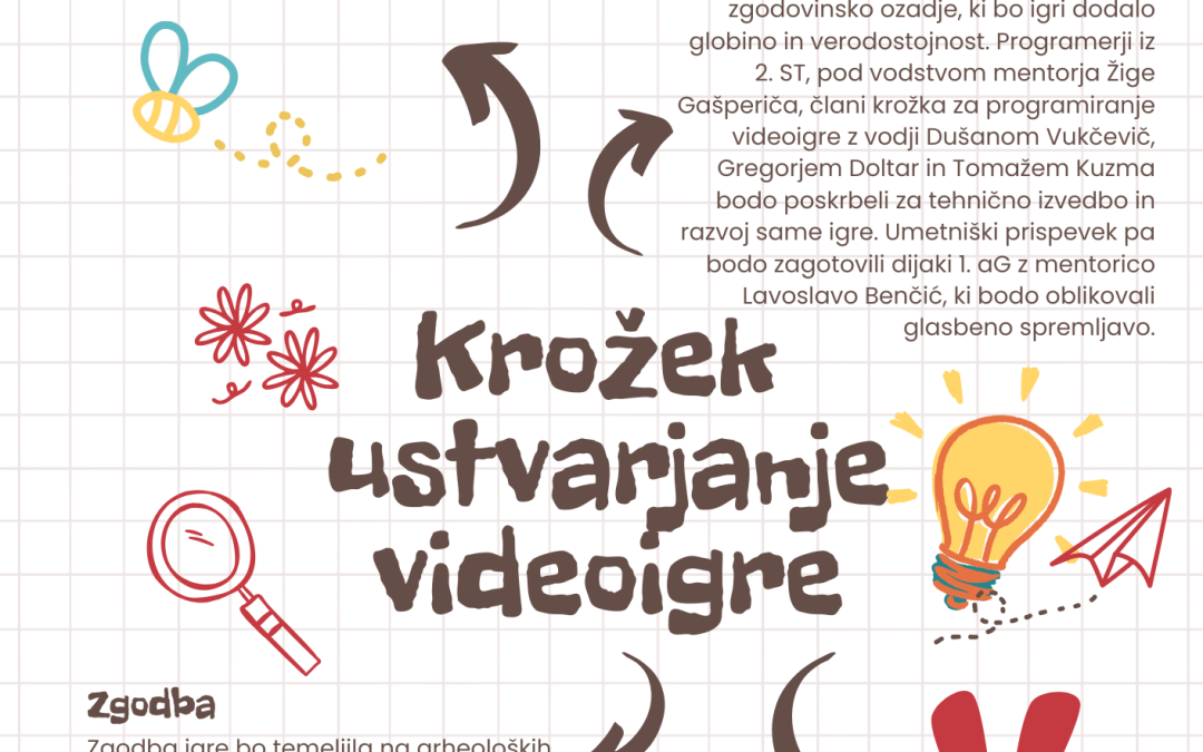 SŠ Črnomelj – PROGRAMIRANJE VIDEOIGER